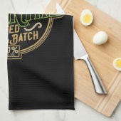 ハーブパーソナライズされたスピリットリキュールラベルをアブサン キッチンタオル (四つ折り)