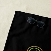 ハーブパーソナライズされたスピリットリキュールラベルをアブサン ビーチタオル (インサイチュ)