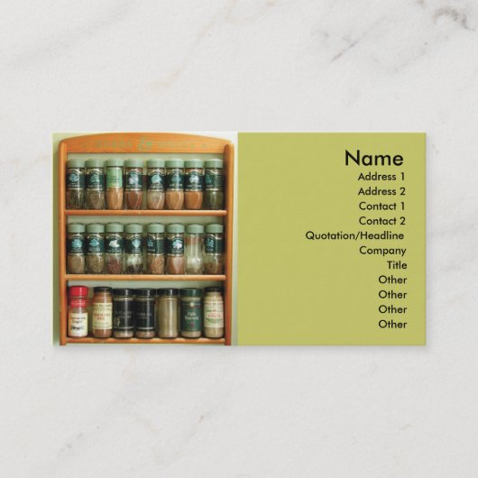 ハーブビジネスCXard 名刺 (正面)