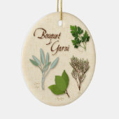 ハーブブーケオーナメント セラミックオーナメント (右)