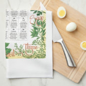 ハーブプライマー キッチンタオル (四つ折り)