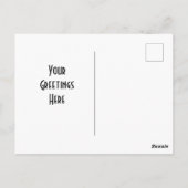 ハーブプン、悪いわパセリ私の障害はがき ポストカード (裏面)