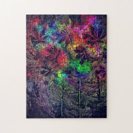 ハーブモザイクハート ジグソーパズル