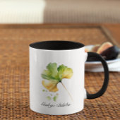 ハーブライフ：イチョウのカスタマイズ可能 マグカップ