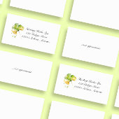 ハーブライフ:イチョウのカスタマイズ可能 名刺