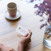 ハーブライフ:イチョウのカスタマイズ可能 名刺