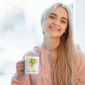 ハーブライフ:イチョウ葉のカスタマイズ可能 コーヒーマグカップ