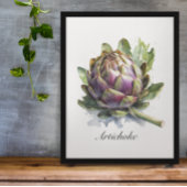 ハーブライフ:カスタマイズ可能なアーティチョーク ポスター