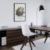 ハーブライフ:カスタマイズ可能なアーティチョーク ポスター