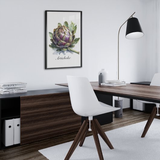 ハーブライフ：カスタマイズ可能なアーティチョーク ポスター