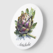 ハーブライフ：カスタマイズ可能なアーティチョーク ラージ壁時計 (傾斜)