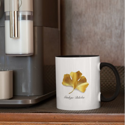 ハーブライフ：ゴールデンイチョウのカスタマイズ可能 マグカップ