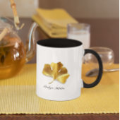 ハーブライフ：ゴールデンイチョウのカスタマイズ可能 マグカップ