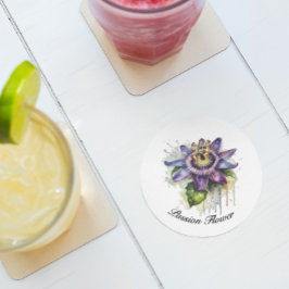 ハーブライフ：パッションフラワーのカスタマイズ コースター