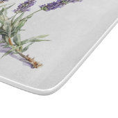 ハーブライフ：ラベンダー、カスタマイズ可能 カッティングボード (角)