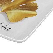 ハーブライフ：金ゴールドイチョウ葉のカスタマイズ可能 カッティングボード (角)