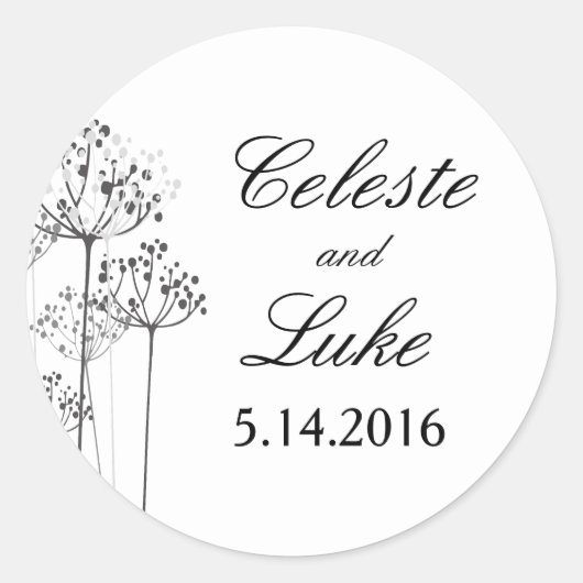 ハーブラプソディ結婚ズ ラウンドシール (正面)