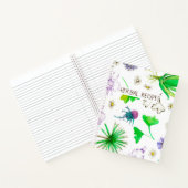 ハーブレシピ薬草シスルジンジャー ノートブック (内部)