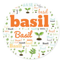 ハーブワードラベル – BASIL