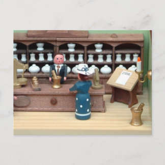 ハーブ店ドルハウス ポストカード