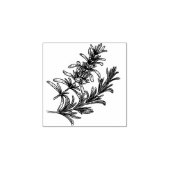 ハーブ白い背景 ラバースタンプ (インプリント)