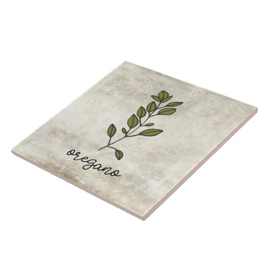 ハーブ素朴ズオレガノファームハウス タイル (側面)