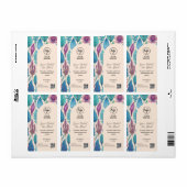 ハーブ茶ブレンド製品パウチラベル ラベル (フルシート)