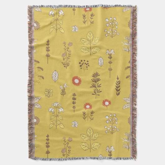 ハーブ調和 スローブランケット (正面縦)