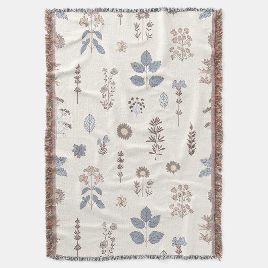 ハーブ調和 スローブランケット (正面縦)