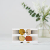 ハーブ香辛料と粉末成分 名刺 (スタンド正面)