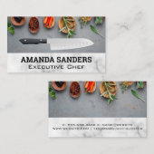 ハーブ香辛料 | ナイフ 名刺 (正面/裏面)