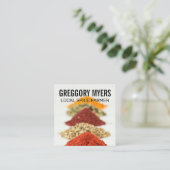 ハーブ&スパイス スクエア名刺 (スタンド正面)