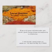 ハーブ&スパイスIII 名刺 (正面/裏面)