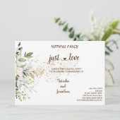 ハーブ ナッシング ファンシー ジュスト ラブ 秘密結婚 招待状 (スタンド正面)