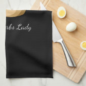 ハーブ – ハーブ熱狂するズレディ キッチンタオル (四つ折り)