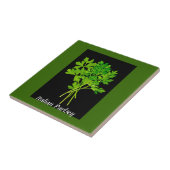 ハーブ-パセリのタイル タイル (側面)