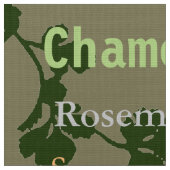 ハーブ ファブリック (クローズアップ)