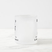 ハープのギフト フロストグラスマグカップ (中央)