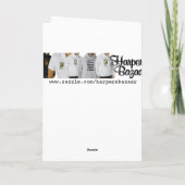 ハープのバレンタインカード シーズンカード (裏面)