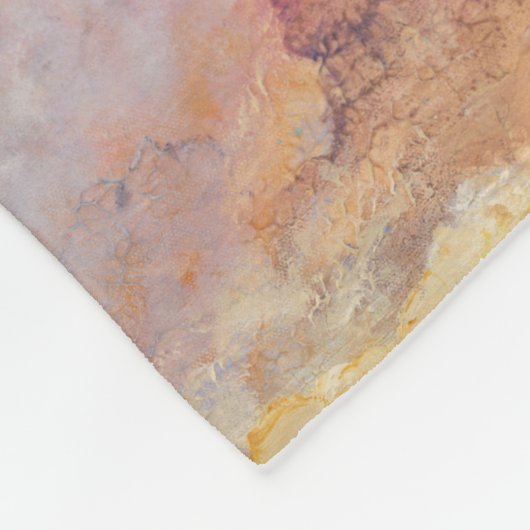 ハープの天使のフリースの投球 フリースブランケット (角)