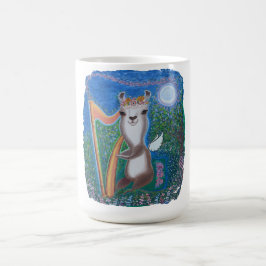 ハープの月の天使 コーヒーマグカップ