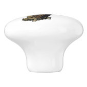 ハープの漫画イラスト セラミックノブ (側面)