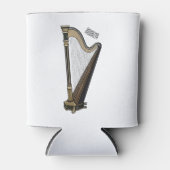 ハープの漫画イラスト 缶クーラー (正面)