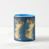 ハープの音楽を遊ぶ天使 マグカップ (中央)