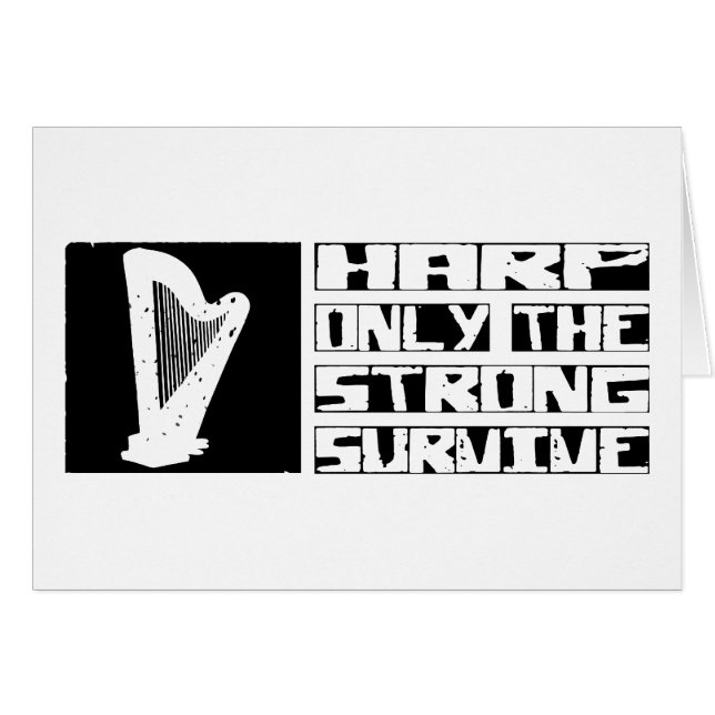 ハープは生き延びます (正面横)