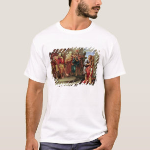 ハープを演奏しているデイヴィッドに聞いているSaul Tシャツ