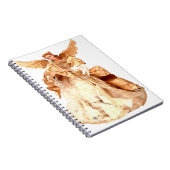 ハープを演奏する天使 ノートブック (右側)