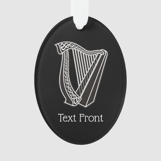 ハープアイコン オーナメント (正面)