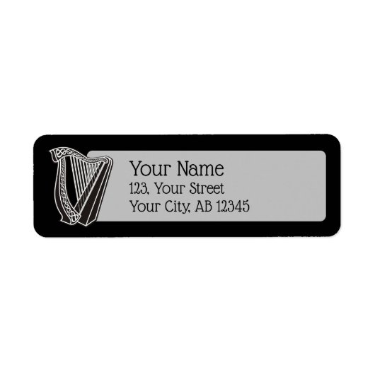 ハープアイコン ラベル (正面)