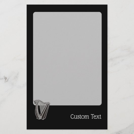 ハープアイコン 便箋 (正面)